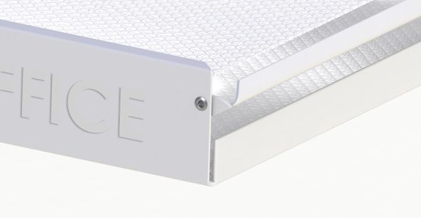 Офисный светодиодный светильник с блоком аварийного питания (3 часа) LC 27-OFFICE IP65 OP 4000K A3